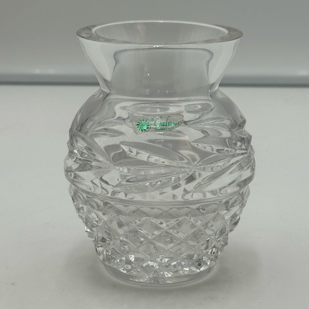 GALWAY IRISH CRYSTAL 4" Vase
